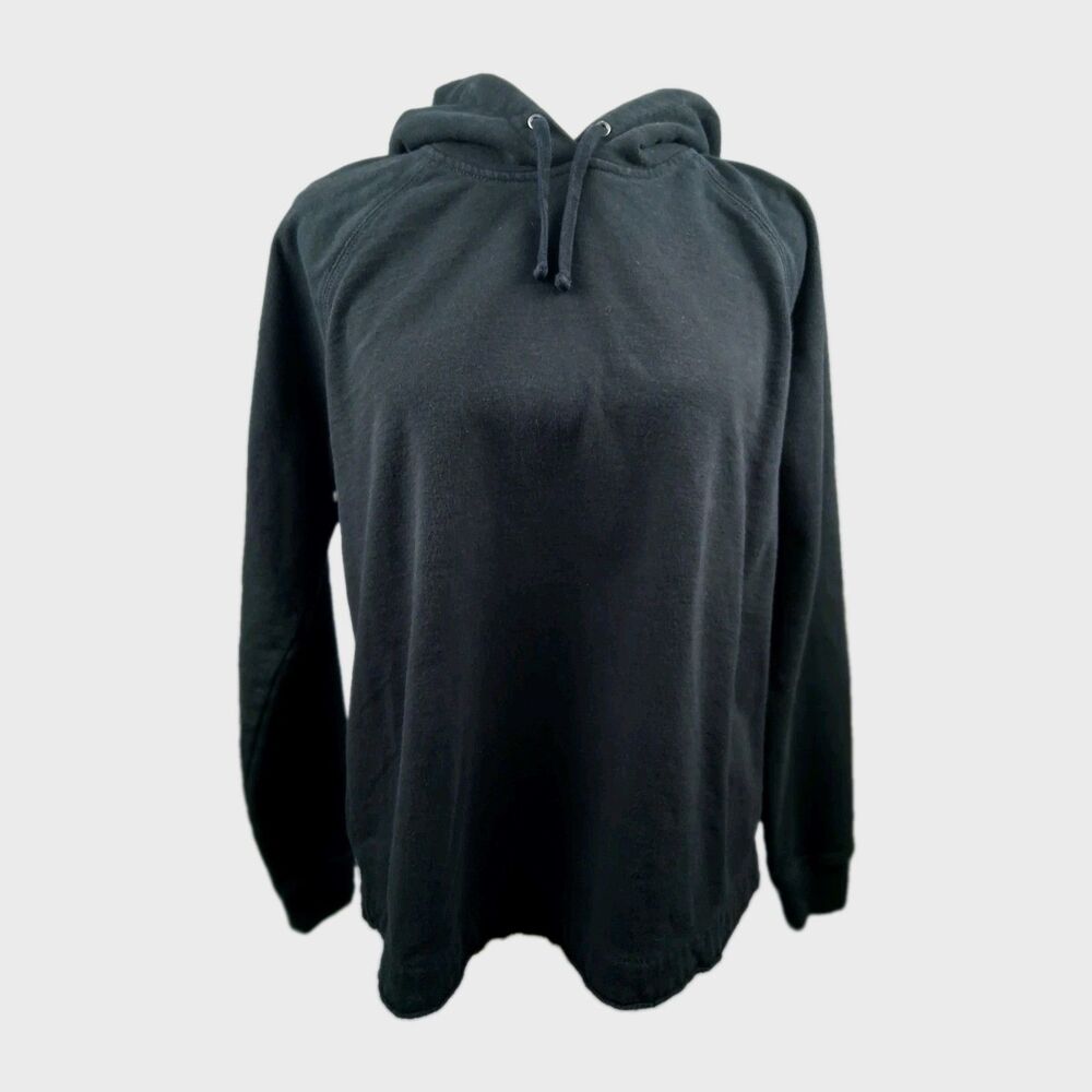 NWT James Perse Unisex 100% Cotton Black Hoodie Size 2 (M) Women Men XS
